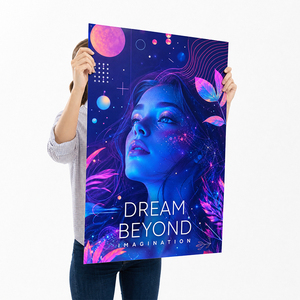 Custom <strong>Extra</strong> <strong>Large</strong> Movie Music Festival Poster <strong>Printing</strong> on Coated Art Paper - Product Image 1