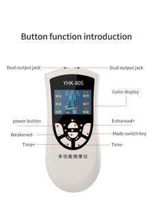Máquina de terapia digital de 8 modos/hombro espalda brazos piernas cuerpo alivio del dolor meridiano acupuntura masajeador - Product Image 2