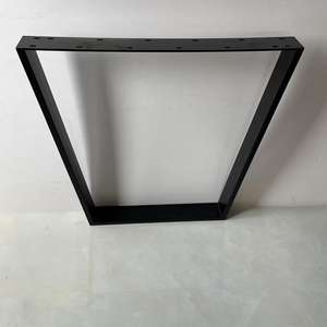 Pieds <span class=keywords><strong>de</strong></span> meubles robustes, pieds <span class=keywords><strong>de</strong></span> <span class=keywords><strong>table</strong></span> industriels en <span class=keywords><strong>fer</strong></span> <span class=keywords><strong>forgé</strong></span>, antirouille, grands pieds <span class=keywords><strong>de</strong></span> <span class=keywords><strong>table</strong></span> <span class=keywords><strong>de</strong></span> conférence trapézoïdaux, pieds <span class=keywords><strong>de</strong></span> <span class=keywords><strong>table</strong></span> à manger - Product Image 6