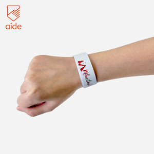 צמיד חד פעמיות דמעה עמיד למים <span class=keywords><strong>tyvek</strong></span> צמיד ריק wristband מותאם אישית אישית לאירועים - Product Image 6