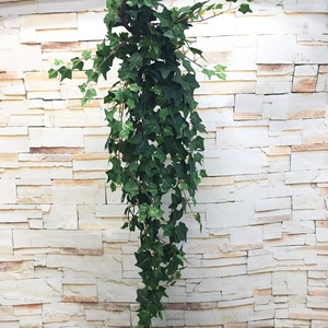 Fine guirlande suspendue <span class=keywords><strong>de</strong></span> 4 pieds, 18 branches, décor avec des feuilles <span class=keywords><strong>de</strong></span> <span class=keywords><strong>lierre</strong></span> artificielles - Product Image 3