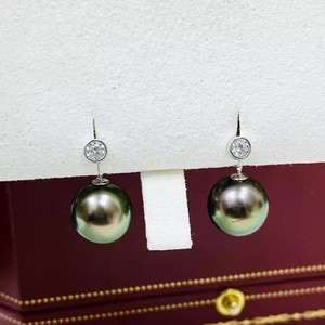 22436 Accesorios de Plata S925 para DIY con Perlas, Pendientes de Doble Uso con Cuentas de 8-13mm y Base Vacía para Fabricación de Joyas - Product Image 4