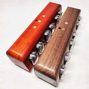 YIZHI Nouveau Design Verre Matériau Bois Horloge <span class=keywords><strong>Nixie</strong></span> Horloge de bureau In-12 Glow Digital <span class=keywords><strong>Tube</strong></span> 6-Bit Horloge <span class=keywords><strong>Nixie</strong></span> pour la décoration de table d'étude - Product Image 5