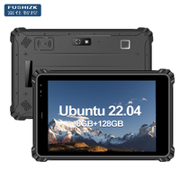 Tablette robuste Ubuntu 10 pouces IP67 RK3588 I5 Linux 8 Go, nouvel écran capacitif, inspection des postes de transformation SCADA, scanner 2D