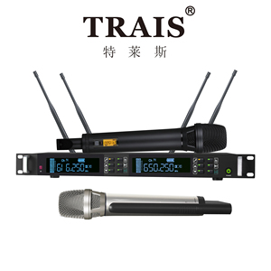 ไมโครโฟนไร้สาย UHF ระ<span class=keywords><strong>ด</strong></span>ับมืออาชีพ SKM5000 หน้าจอสีน้ำเงิน True Diversity 2 ช่องสัญญาณ แบบมือถือโลหะ สำหรับการแสดงบนเวที/ร้องเพลง/<span class=keywords><strong>คาราโอเกะ</strong></span> - Product Image 1