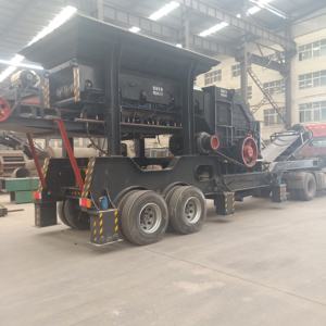 Mobile cingolato Stazione di Frantumazione, Trached Pietra Breaker - Product Image 2