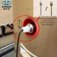Tabung Pelindung Termokopel Kuningan G1/2 Buatan Khusus dengan Konektor Kabel, Cocok untuk Sistem Pemanas Air Tenaga Surya