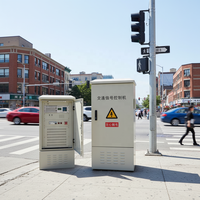 Conception intelligente de contrôleur de feux de signalisation à point unique en réseau de haute qualité de l'usine chinoise