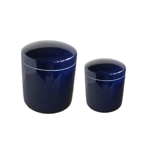 Variété de haute qualité tailles bleu <span class=keywords><strong>funéraire</strong></span> crémation mémorial cendres urne vases en <span class=keywords><strong>céramique</strong></span> - Product Image 2