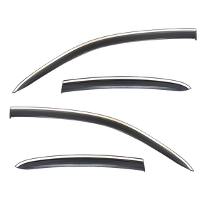 แผ่นบังแดดหน้าต่างแบบติดเทปสำหรับ Toyota <span class=keywords><strong>YARIS</strong></span> <span class=keywords><strong>ATIV</strong></span>(xp210/ac100) ปี 2022+ ชุดบังลมหน้าต่าง 4 ชิ้น ป้องกันฝน - Product Image 3