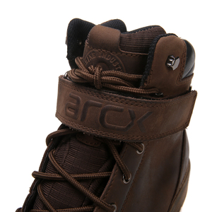 Arcx da bò xe máy mắt cá chân Giày cổ không thấm nước thoáng khí chống gió người đàn ông xe máy xe đạp cưỡi khởi động - Product Image 5