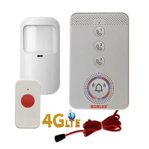 Teléfono Móvil GSM KONLEN 4G para Personas <span class=keywords><strong>Mayores</strong></span> con Botón <span class=keywords><strong>de</strong></span> Pánico, Llamada <span class=keywords><strong>de</strong></span> Emergencia SOS, <span class=keywords><strong>Ayuda</strong></span> en Caso <span class=keywords><strong>de</strong></span> Emergencia, Protección y Seguridad para Ancianos, 433MHz - Product Image 1
