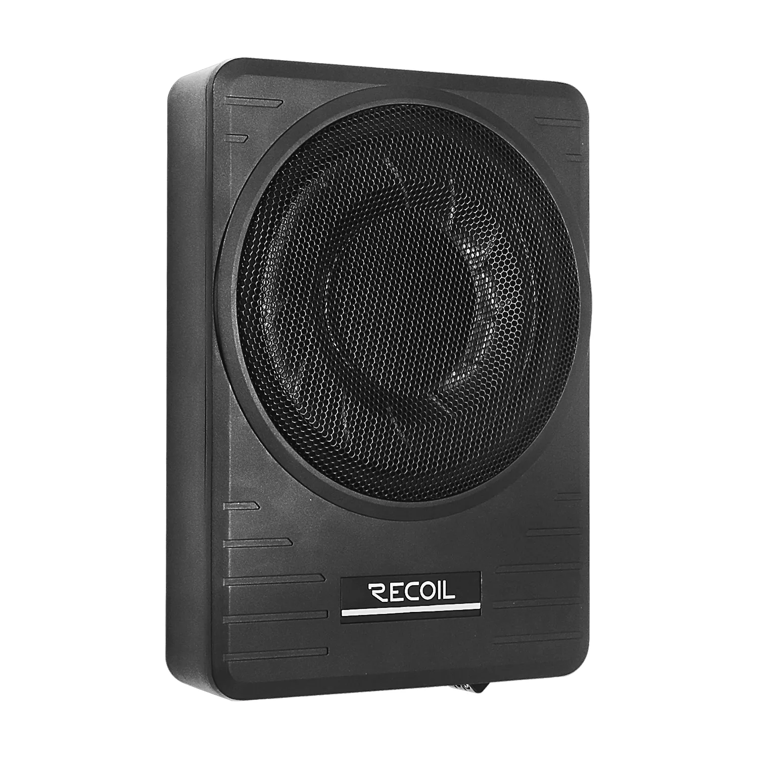 Recoil SL1710 10 "Subwoofer Mobil Isi Ulang Daya Maksimal 300 Watt dengan Remote Kontrol dan Instalasi Kabel