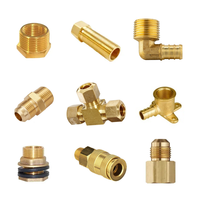 1/2 à 3/8 Réducteur 3/8 à 1/2 RV Adaptateur de robinet Raccord à compression en laiton Adaptateur de ligne d'alimentation de robinet pour tuyau d'eau de plomberie