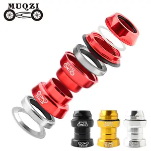 MUQZI — casque de vélo 1-1/8 pouces en alliage d'aluminium, avec fil, pour fourche avant 25.4