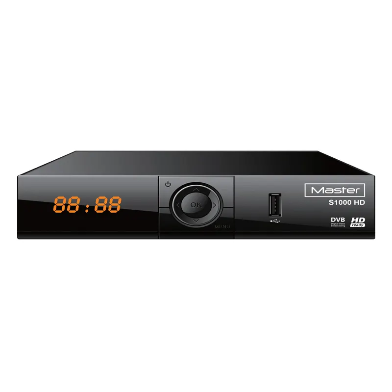 Master-S1000HD Novo k2 set top box receptor de pistola de ar dvb s2 satlink ws 6916 DVB--S2 H.264 FTA Alta Definição Completa Mini