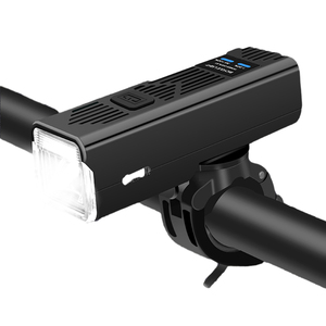 Faro per Bicicletta USB Ricaricabile con Clacson, Impermeabile IPX4, per <span class=keywords><strong>MTB</strong></span> e Ciclismo Outdoor, Luce Frontale ad Alta Intensità - Product Image 1