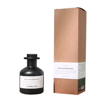 Diffuseur de parfum à roseaux liquide parfumé Augeo Base, céramique de haute qualité, aromathérapie, unique, transparent, 120 ml