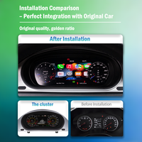 Pour VW Passat B7 2012-15 et VW CC B7 2009-13, écran LCD numérique, système Linux, CarPlay sans fil, Android Auto, multiples thèmes UI