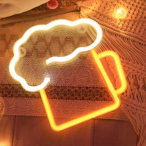 <strong>Neon</strong> <strong>Sign</strong> KTV Bar Decoration <strong>Beer</strong> Glass LED <strong>Neon</strong> Light USB Wall Decorative Flex <strong>Neon</strong> <strong>Sign</strong> For Party <strong>Beer</strong> Festival Decoration - Product Image 2