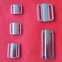 Accessoires de bikini en métal quincaillerie de maillot de bain fermeture en métal