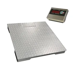 LS LSQ Stainless steel mechanical Electronic Heavy Duty Weight Platform Scale 3 Ton 5 Ton Digital Floor Scale for Industrial Use