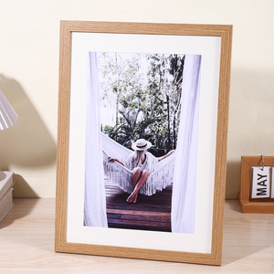 Vintage Wooden <strong>Frame</strong> Creative Pine Wood Eco-friendly <strong>A4</strong> Wall Hanging 4K Digital <strong>Printed</strong> Photo <strong>Frame</strong> Horizontal Wooden <strong>Frame</strong> - Product Image 6
