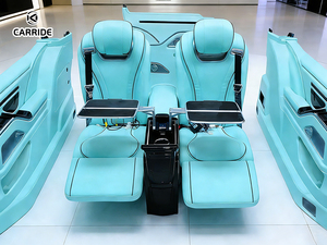 Kit d'aménagement intérieur pour véhicule commercial CARRDIE, panneaux latéraux, <span class=keywords><strong>2</strong></span> sièges <span class=keywords><strong>Aero</strong></span>, système de contrôle tactile en cuir, personnalisable - Product Image 5