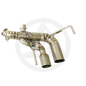 Sistema di Scarico con Valvola in Titanio CSZ TC4 per <span class=keywords><strong>Ferrari</strong></span> California T 3.9T V8 con Telecomando - Product Image 6