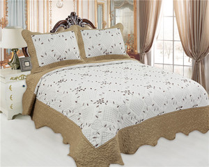 <span class=keywords><strong>Couvre</strong></span>-<span class=keywords><strong>lit</strong></span> brodé en Polyester et microfibre, style européen, pour literie - Product Image 2