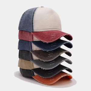 Cappello <span class=keywords><strong>a</strong></span> 5 Pannelli Personalizzato con Logo Stampato o Ricamato, Stile Sportivo in Cotone Lavato Effetto Vissuto, Berretto da Baseball per <span class=keywords><strong>Uomo</strong></span> e <span class=keywords><strong>Donna</strong></span>, Look Formale - Product Image 2