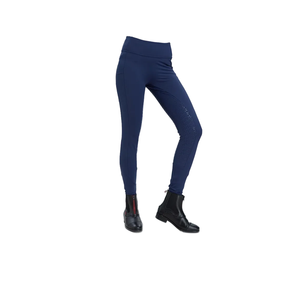Vêtements OEM pour femmes Pantalons d'entraînement plats en silicone à haute élasticité Pantalons d'équitation Pantalons d'équipement pour chevaux - Product Image 5