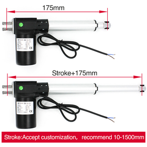 Heavy Duty tuyến tính điện Thiết bị truyền động 24V <span class=keywords><strong>6000n</strong></span> cho giường có thể điều chỉnh tùy chỉnh đột quỵ 100-1000 mét - Product Image 3