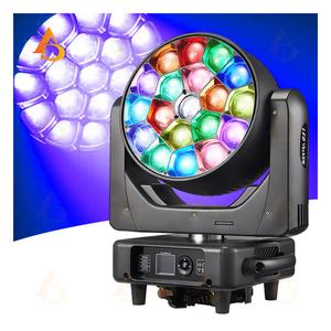 AICPOSE - Foco Móvil LED para Escenario de Fiestas, 19 x 40 W, DMX RGBW, Efecto Ojo de Abeja, Luces de Discoteca, IP20, 5600 K, Ra80 - Product Image 1