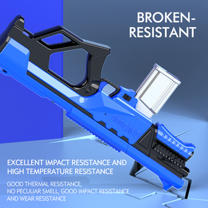 Pistolas de agua eléctricas de alta presión, batería automática de plástico, súper absorbente, potente, 2022, Agreat M416, P90, AKM47 - Product Image 5