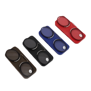 Portable Nose Clip <strong>Reading</strong> <strong>Glasses</strong> <strong>Small</strong> Armless Nose Resting <strong>Reading</strong> <strong>Glasses</strong> Frameless Can Be Pasted On Mobile Phone With Case - Product Image 1