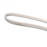 Élastiques en caoutchouc de 5 mm pour masques de protection, attaches pour le visage et les oreilles, sangle en nylon brillant pour soutien-gorge, sous-vêtements et épaules