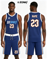Shorts de basket-ball personnalisés pour hommes, noirs unis, uniforme sportif, grande taille, respirant, polyester, imprimé par sublimation