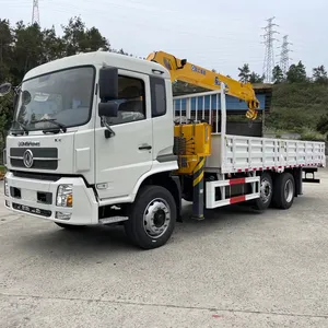 Dongfeng Kr Crane Lift Axle Truck dengan X CMG 6.3T Crane