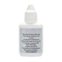 Gel démaquillant pour Extensions de cils, dissolvant de colle, Type Gel ultraviolet