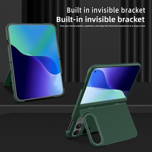Huanmin's new factory direct sales folding phone case with <b>stand</b> and spray paint finish, suitable for Apple <b>iPhone</b> 18 Ultra - Product Image 3
