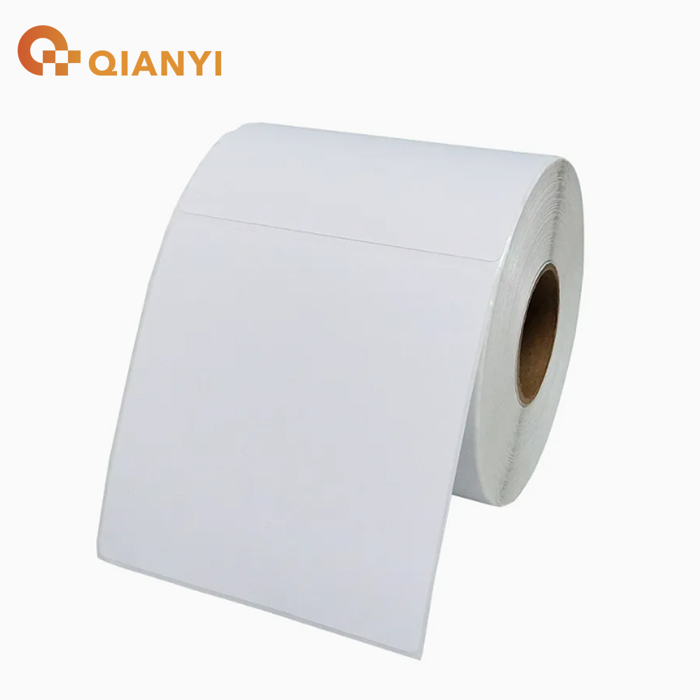 30x40mm Wholesale Roll Blank Art Coated Self-Adhesive Labels Paper Hot Sale Waterproof for Supermarket Shipping Packaging
