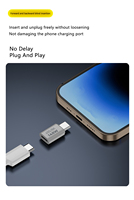 Certification CE 8K 60Hz PD MAX 140W 28V 5A Charge rapide Adaptateur USB C vers USB Magnétique Type C