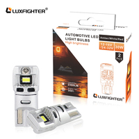 Ampoule LED Luxfighter T10 Wedge W5W 194 168 501 2825 sans erreur Canbus, fabrication directe usine, OEM ODM, logo personnalisé, fabricant d'ampoules automobiles