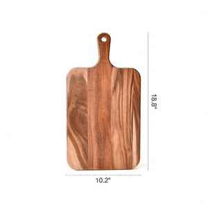 Planche à découper en bois personnalisée pour fruits, pain, viandes, restaurant - Product Image 4