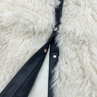 Gilet sans manches en fausse fourrure pour femme, coupe ample, épais et chaud, en laine, vente directe usine