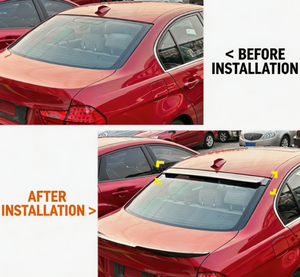สปอยเลอร์หลังคาท้ายรถยนต์ AURON 3 Series E90 ปี 2005-2012 - Product Image 4