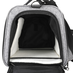 Bolsa de transporte para perros, bolsa de transporte para mascotas de lados suaves, resistente al agua, compatible con la aerolínea, Wander <span class=keywords><strong>Metro</strong></span> & Explorer, Transportadores para gatos y perros pequeños - Product Image 3