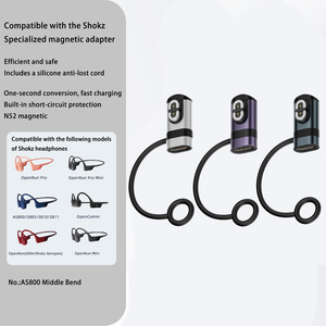 محول شاحن متوافق مع محول سماعة رأس شوك أوبنسويم برو S710 USB نوع C إلى <span class=keywords><strong>4</strong></span> دبوس موصل الشحن - Product Image 3