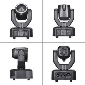 <span class=keywords><strong>Mini</strong></span> lumières laser disco mobiles DMX512 compactes, éclairage de scène RGBW pour les événements de club, les mariages, émettant des couleurs dynamiques - Product Image 5